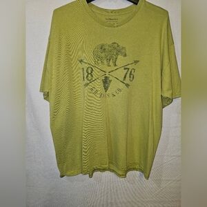G.H. Bass & Co. Olive Graphic Tee